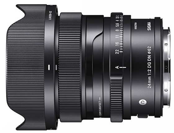 Sigma představuje objektiv Contemporary 24mm F2 DG DN