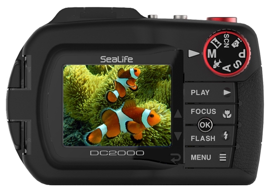 SeaLife DC2000, vodotěsný fotoaparát s 1" čipem a F1,8 objektivem