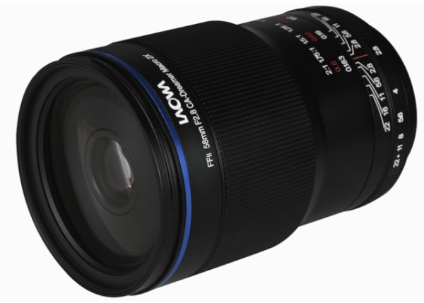 Nový makro objektiv Laowa 58mm F2.8 CA-Dreamer Macro 2x