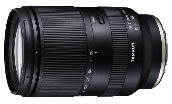 Tamron uvádí univerzální objektiv 28-200mm f/2.8-5.6 Di III RXD