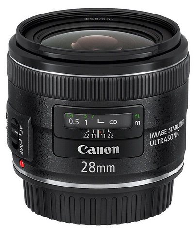 Objektivy Canon EF 24mm a 28mm f/2,8 IS USM se stabilizací