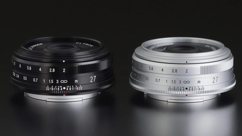Cosina uvádí extrémně kompaktní Voigtländer Ultron 27mm f/2 pro Fujifilm X
