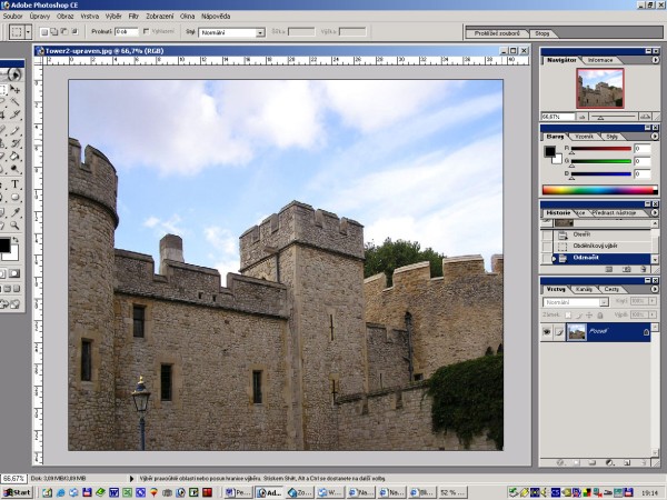 Úprava kácejících se linií – změny perspektivy