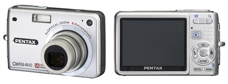 Pentax Optio A10 - Stabilní pohled