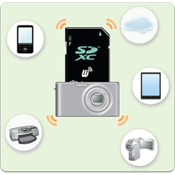 Wireless LAN SD karty standardizovány