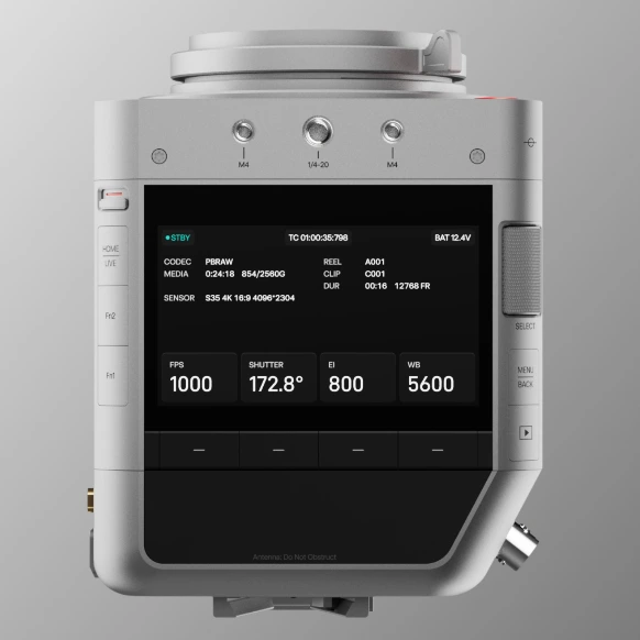 Kamera Pixboom Spark s globální závěrkou slibuje 4K video při 1000 fps