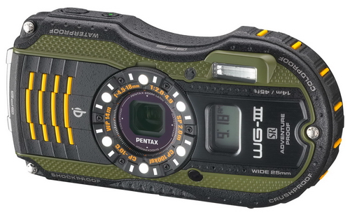 Pentax uvedl světelný outdoorový kompakt WG-3 a WG-3 GPS