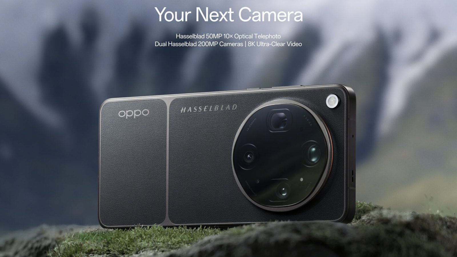Oppo láká na Find X9 Ultra: 200Mpx snímače a funkce Hasselblad