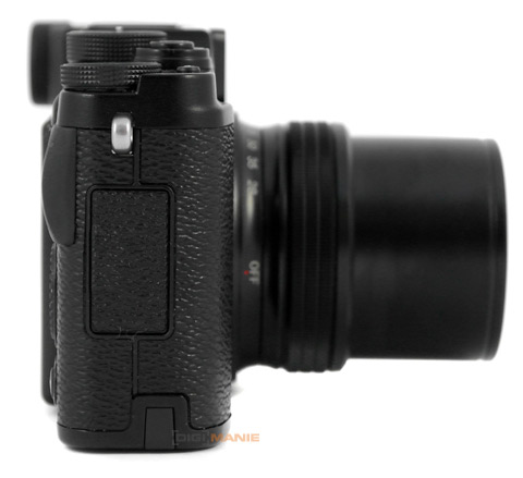 Fujifilm X10: retroborec