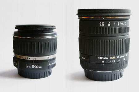 Srovnání 2 objektivů: profesionální Sigma vs. setový Canon