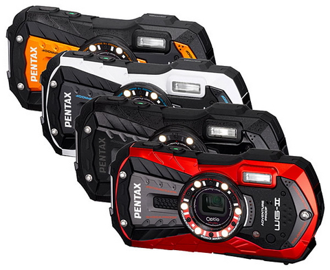 Outdoorový kompakt Pentax Optio WG-2 a WG-2 GPS