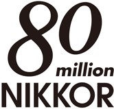 80 milionů vyrobených objektivů NIKKOR