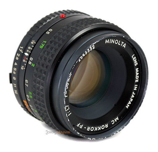 Minolta MC Rokkor-PF 50mm F1.7 (MC/MD)