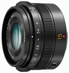 Panasonic chystá objektivy 15mm F1,7 a levnější 35-100mm