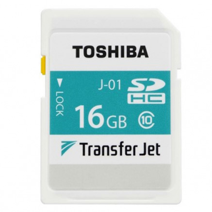 Toshiba představuje SDHC kartu s TransferJet technologií