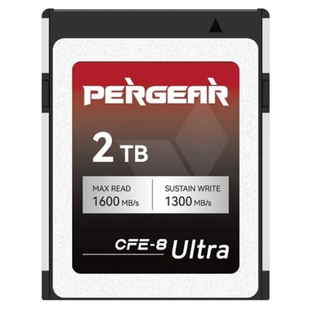 Pergear uvedl až 2TB karty CFexpress Type B Ultra s 1600 MB/s
