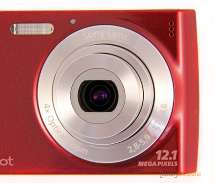 Sony Cyber-shot W510: červený základ