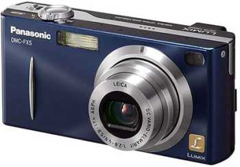 Panasonic Lumix DMC-FX5: Šperk s optickým stabilizátorem