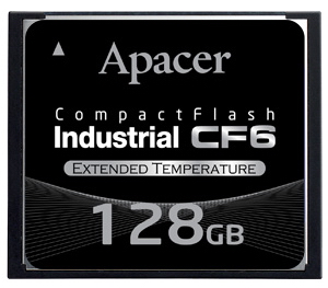 Apacer představil Compact Flash karty CF6