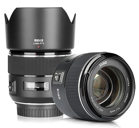 Meike uvedlo svůj první objektiv s AF, MK 85mm f/1.8