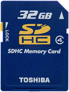 32 GB SDHC na světě!