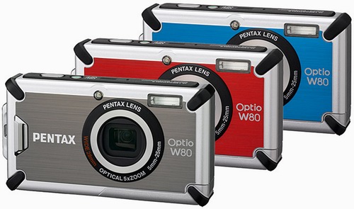 Pentax inovuje voděodolný kompakt: přestavuje Optio W80