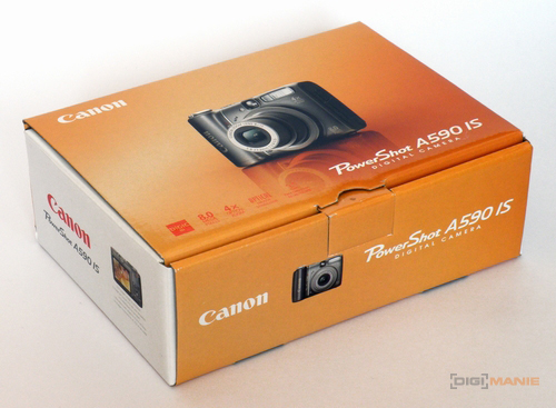 Canon PowerShot A590 IS: malý, ale šikovný