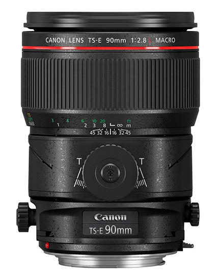 Canon uvedl tilt-shift objektiv TS-E 90mm f/2.8L Macro
