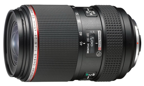 Nový objektiv Ricoh HD Pentax 28-45mm F4.5 pro středoformát