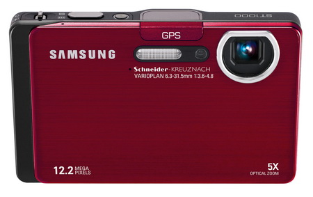 Samsung ST1000 s GPS, Wi-Fi, Bluetooth a dotykovým LCD