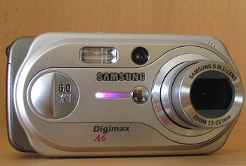 Digimax A6: dostupný šestimegapixel