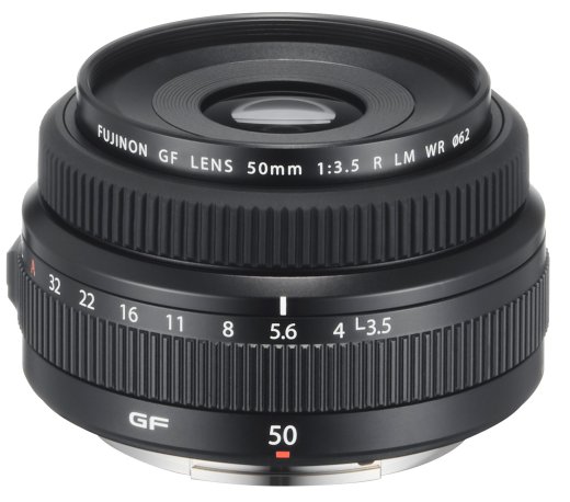 Kompaktní středoformátový objektiv GF 50mm F3.5 WR