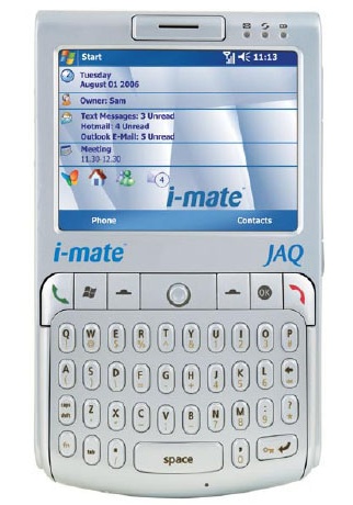 Komunikátor i-mate JAQ s 1,3 Mpix digitálem