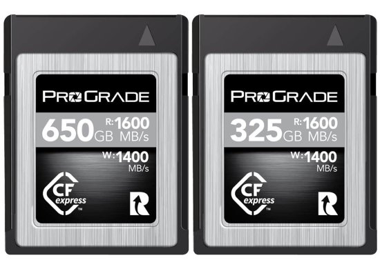 ProGrade Digital uvádí karty CFexpress s 1600 MB/s