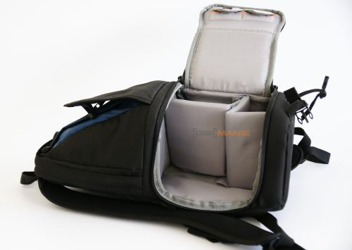 Fotobatoh Lowepro Fastpack 100 pod lupou