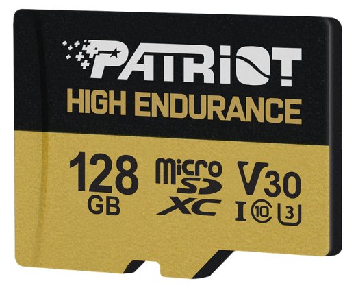 Patriot uvedl odolné microSD karty EP Series High Endurance 