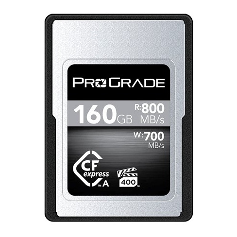 ProGrade uvedl kartu CFexpress Type A s kapacitou 160 GB