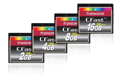 Transcend má novou generaci Compact Flash