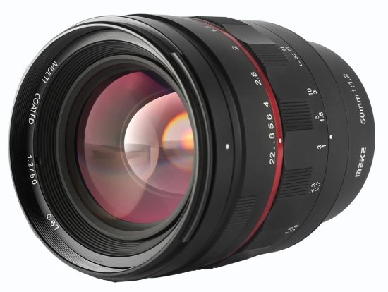 Meike uvádí nový full frame objektiv 50mm f/1.2