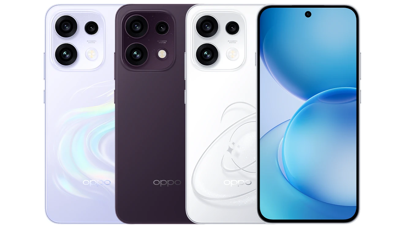 OPPO Reno 16 F přináší tři zadní fotoaparáty s 50+50+8 MPx
