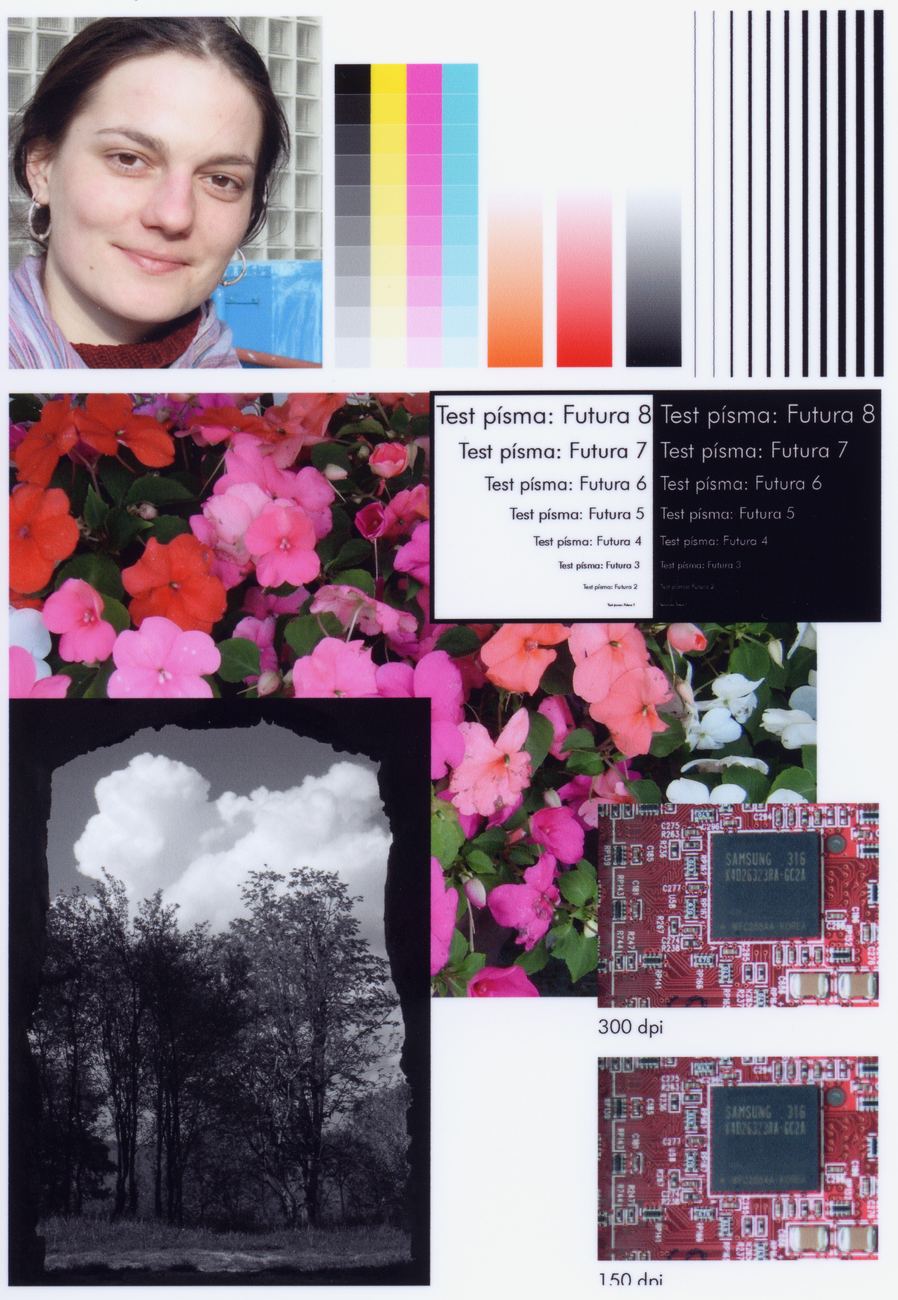 Megatest tiskáren: Canon i455 a Canon i560