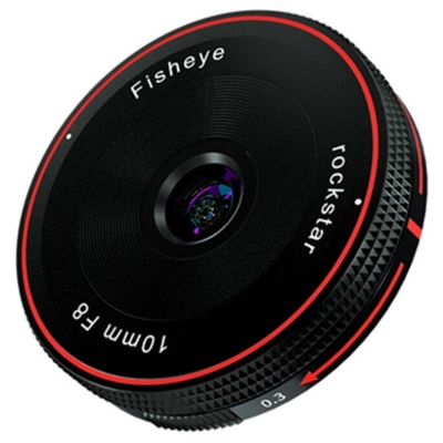 Levné objektivy Rockstar: pancake 10mm F8 a standardní 27mm F2.8