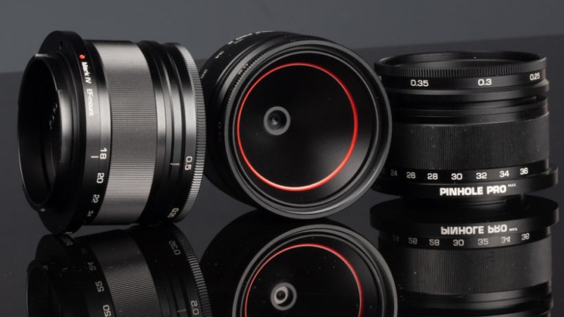 Pinhole Pro Max: zoomovací objektiv s variabilními clonovými otvory