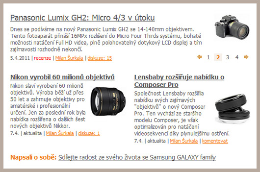 Nejnovější změny na Digimanii