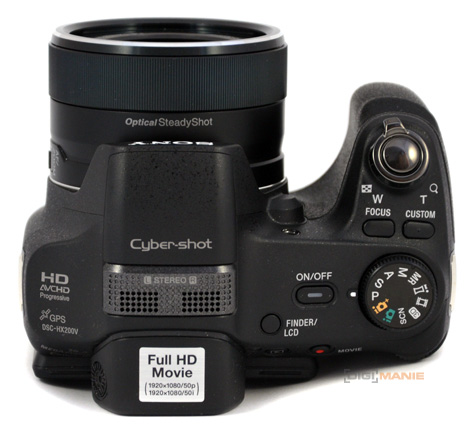 Sony Cyber-shot HX200V: ultrazoomový rychlík