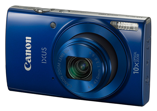 Canon IXUS 180 dostal 10× zoom a Wi-Fi