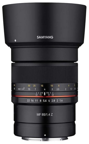 Nové sklo pro CSC Nikonu: Samyang MF 85mm F1.4 Z