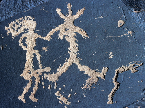 Výstava Pavla Lisého: Skalní umění a život kočovníků