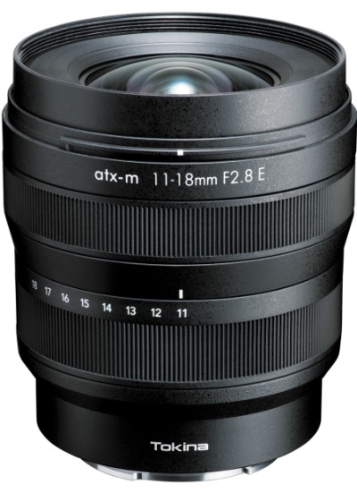 Tokina představila širokoúhlý zoom atx-m 11-18mm F2.8 E