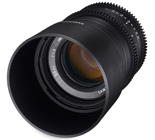 Samyang uvádí 50mm F1.2 a 50mm T1.3 objektivy